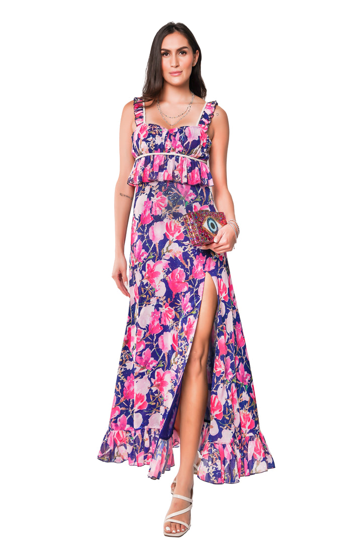 Beach resort long dress