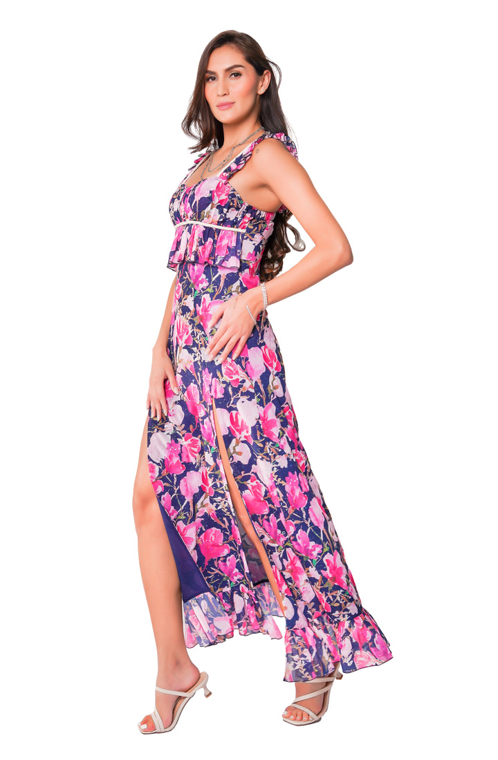 Beach resort long dress