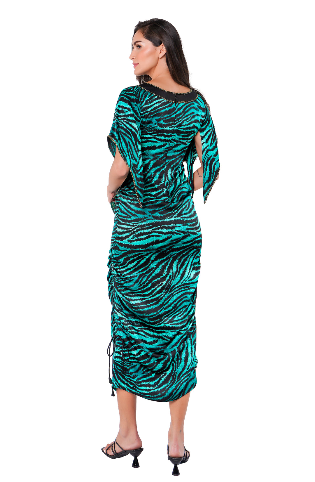 Safari Culleting Long Dress